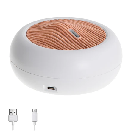 Drėkintuvas Adler | USB ultragarsinis aromato difuzorius 3in1 | AD 7969 | Ultragarsinis | Tinka kambariams iki 25 m² | Baltas
