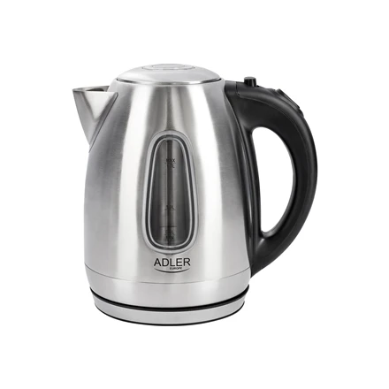 Adler | Virdulys | AD 1223 | Standard | 2200 W | 1.7 L | Nerūdijantis plienas | 360° rotational base | Nerūdijantis plienas