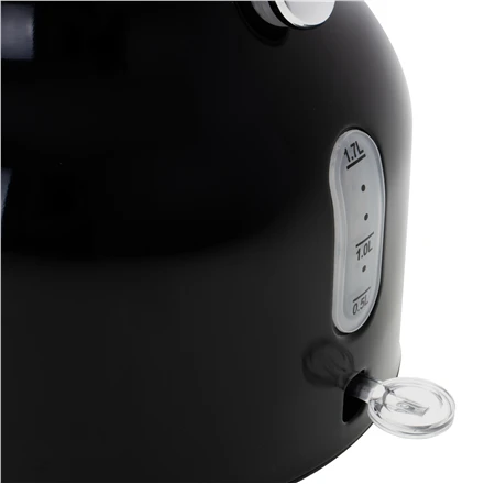 Adler | Virdulys with a Thermomete | AD 1346b | Electric | 2200 W | 1.7 L | Nerūdijantis plienas | 360° rotational base | Juodas