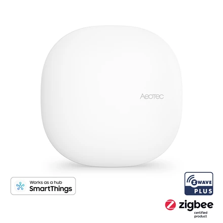Aeotec išmaniųjų namų šakotukas – veikia kaip „SmartThings“ šakotukas, ES, Z-Wave, Zigbee 3.0, WiFi | AEOTEC | Išmaniųjų namų šakotukas | GP-AEOHUBV3EU | Z-Wave, Zigbee 3.0, WiFi
