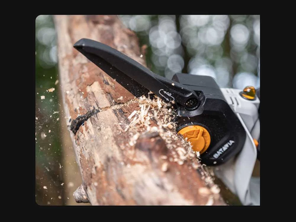 Bestcraft Akumuliatorinis vienos rankos grandininis pjūklas Batavia Nexxsaw 18 V 6", be akum. ir įkroviklio