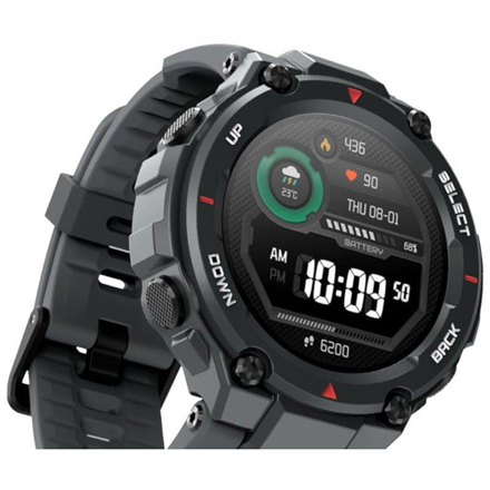 Išmanusis laikrodis Amazfit T-Rex, Juodas | Varle.lt