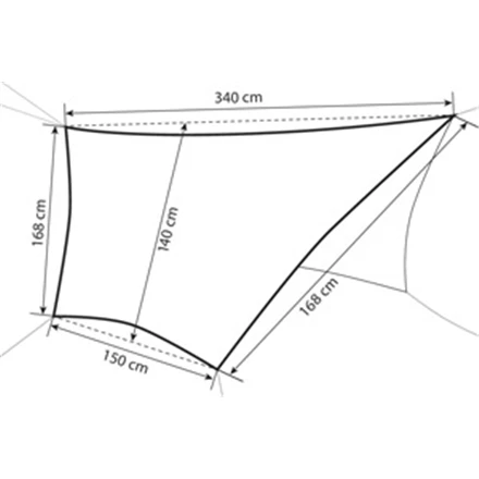 Amazonas Jungle Tent PRO Hamakas Priedas, 340x280 cm