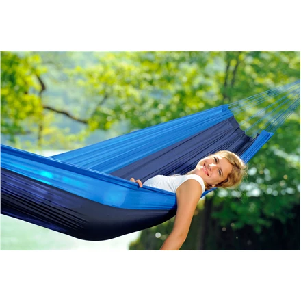 Amazonas Silk Traveller ocean (mėlynas-mėlynas) Travel Hamakas, 220x140 cm, 150 kg