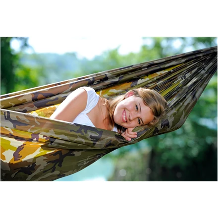 Amazonas Travel Set kamufliažinis Travel Hamakas, 275x140 cm, 120 kg