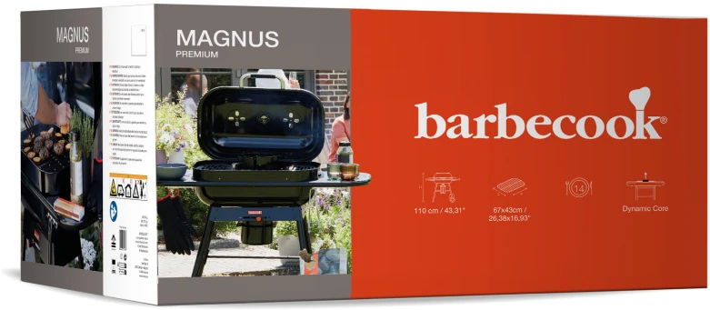 Anglinė kepsninė Barbecook Charcoal Barbecue Magnus Premium | 85 x 64 x 110 cm | BC-CHA-1069 |