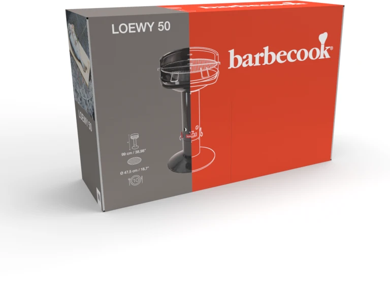 Anglinė kepsninė Barbecook Charcoal Barbecue Loewy 50 | 51.5 x 56 x 99 cm | BC-CHA-1008 |