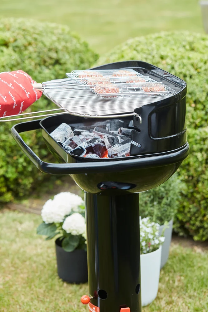 Anglinė lauko kepsninė Barbecook Loewy 55 SST 59.8 x 35.4 x 101 cm | BC-CHA-1009 | Juoda