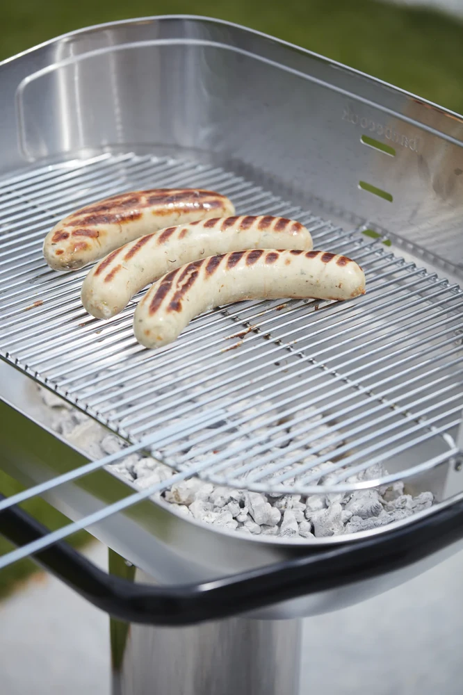 Anglinė lauko kepsninė Barbecook Loewy 55 SST 59.8 x 35.4 x 101 cm | BC-CHA-1004 | Sidabrinė