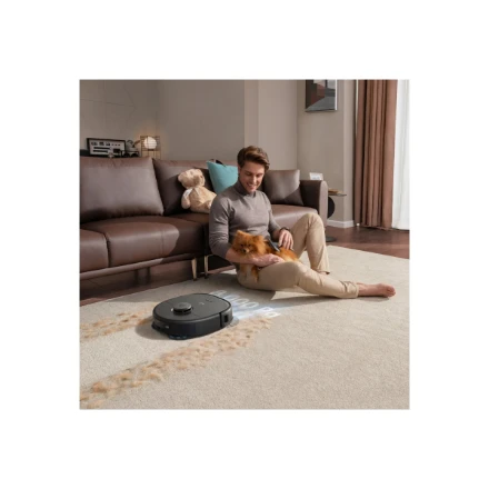 Eufy RoboVac X10 Pro Omni dulkių siurblys - robotas, Juodos spalvos