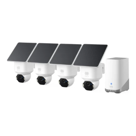 Anker Eufy Eufy SoloCam E42 4+1kit Baltas