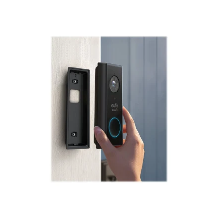 Durų skambučio, kameros ir stotelės komplektas Anker Eufy Video Doorbell 2K