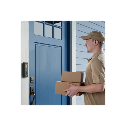 Durų skambučio, kameros ir stotelės komplektas Anker Eufy Video Doorbell 2K