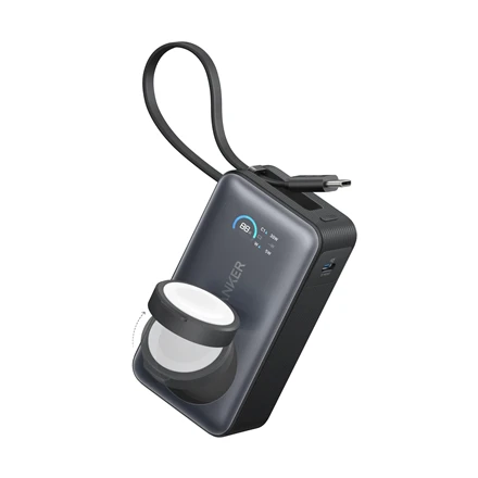 Anker MagGo Power Bank | 10000 mAh | Juodas Stone