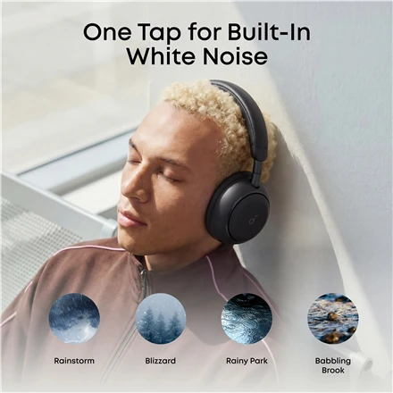 Anker Soundcore ausinės | Space 2 | Ant ausų | Mikrofonas | Reaktyvinė juoda | Triukšmo slopinimas