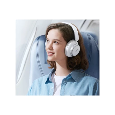 Ausinės Anker Soundcore Space Q45, Baltos spalvos