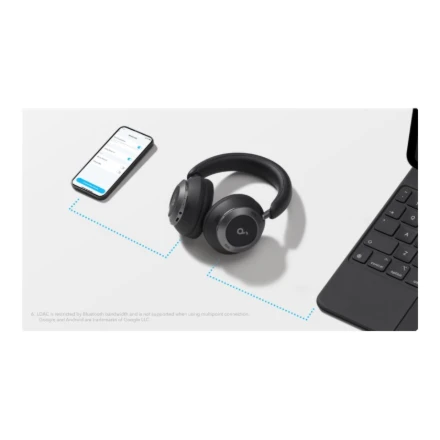 Ausinės Anker Soundcore Space One Pro, Juodos spalvos