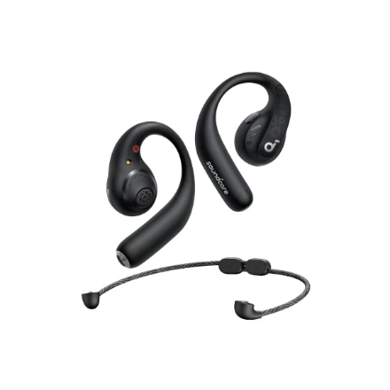 Ausinės Anker Soundcore AeroFit, Juodos spalvos
