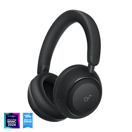 Anker Soundcore Space 2 | Ausinės | Over-ear | Mikrofonas | Jet Juodas | Noise canceling