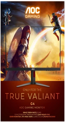 Žaidimų monitorius AOC CQ27G4X - 27 col./ Fast VA / QHD(2560 x 1440 | 16:9 /180 Hz | 1 ms |  pikselių | 300 cd/m² | HDMI jungtys quantity 2 |