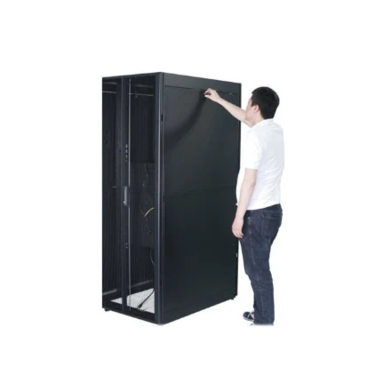 Schneider Electric APC EASY RACK 600mm/42U/1200mm SU STOGU,ŠONINIU PLOKŠTU,RATURIAIS,KOJĖJAIS IR 4 KRONKLIAIS, BE APAČIO, Juodas
