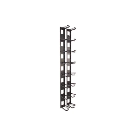 Schneider Electric APC VERTICAL CABLE ORGANIZER, 8 CABLE RINGS, ZERO U