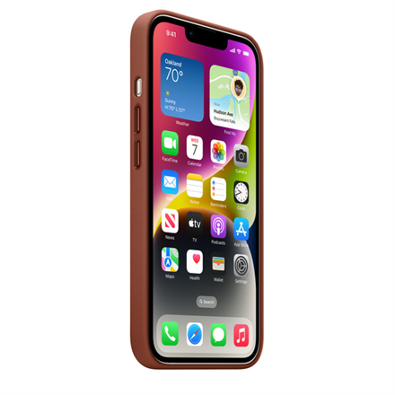 Apple iPhone 14 Odinis dėklas with MagSafe - Umber