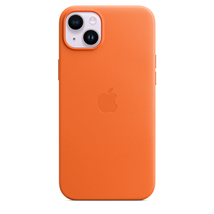 Apple iPhone 14 Plus Odinis dėklas with MagSafe - Oranžinis