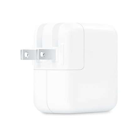 Apple 35W dviejų USB-C prievadų maitinimo adapteris