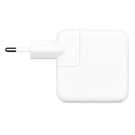 Apple 35W dviejų USB-C prievadų maitinimo adapteris