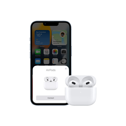 Apple AirPods (3-ios kartos) su MagSafe įkrovimo dėklu