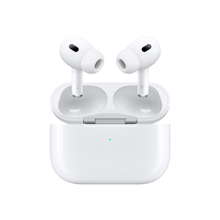 Ausinės Apple AirPods Pro (2 kartos) su "MagSafe" dėklu (USB-C), baltos spalvos