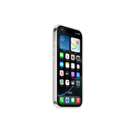Apple iPhone 16 Pro skaidrus dėklas su MagSafe