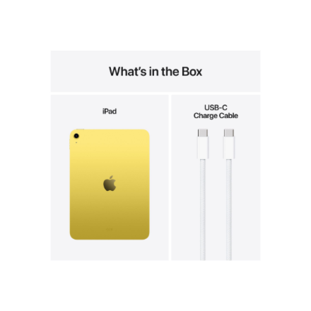 Planšetė Apple iPad 11" A16 Wi-Fi 128GB - Geltona
