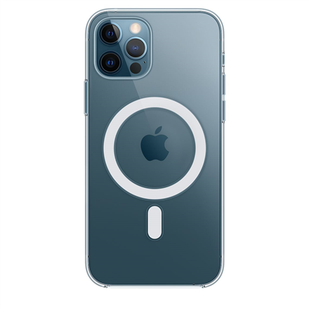 Dėklas skirtas Apple iPhone 12, 12 Pro su MagSafe, skaidrus