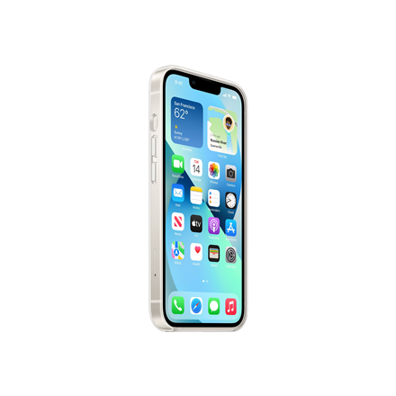 Apple „iPhone 13“ skaidrus dėklas su „MagSafe“.