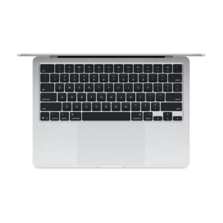 Nešiojamas kompiuteris MacBook Air 13” Apple M4 10C CPU, 10C GPU/16GB/512GB SSD/Silver/SWE