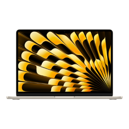 Nešiojamas kompiuteris MacBook Air 13 colių Apple M4 10C CPU, 8C GPU/16GB/256GB SSD/Starlight/INT