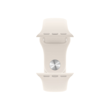 Išmanusis laikrodis Apple Watch SE GPS 40mm Starlight Aliuminio dėklas su Starlight Sport Band - S/M