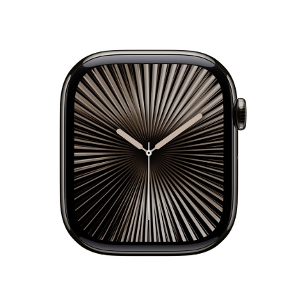 Išmanusis laikrodis Apple Watch Series 10 GPS + Cellular 46mm Slate Titanium Case with Slate Milanese Loop - M/L