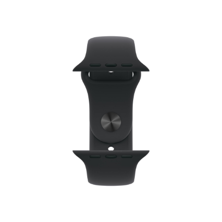 Išmanusis laikrodis Apple Watch Series 10 GPS 46mm Jet Juodas Aliuminio Case with Juodas Sport Band - S/M