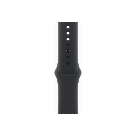 Išmanusis laikrodis Apple Watch Series 10 GPS 46mm Jet Juodas Aliuminio Case with Juodas Sport Band - S/M