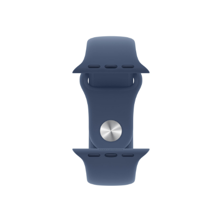 Išmanusis laikrodis Apple Watch Series 10 GPS + Cellular 42mm Sidabrinis aliuminio dėklas su Denim Sport Band - S/M