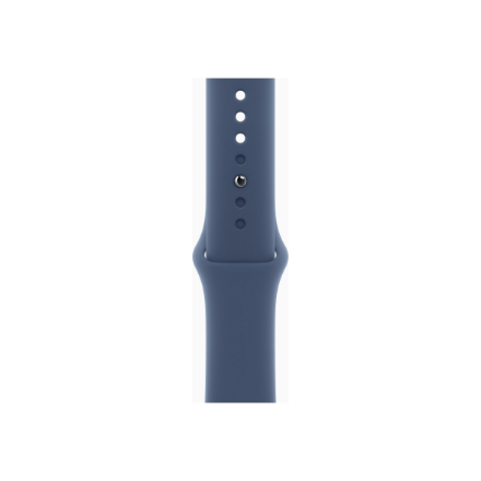 Išmanusis laikrodis Apple Watch Series 10 GPS 46mm Sidabrinis Aliuminio Case with Denim Sport Band - M/L