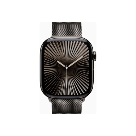 Išmanusis laikrodis Apple Watch Series 10 GPS + Cellular 46mm Slate Titanium Case with Slate Milanese Loop - M/L