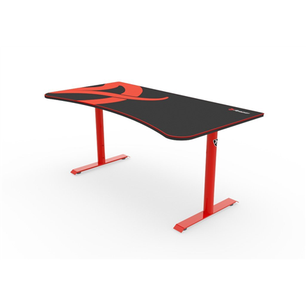 Žaidimų stalas Arozzi Arena Gaming Desk, Reguliuojamo aukščio 710-810mm, Raudonas