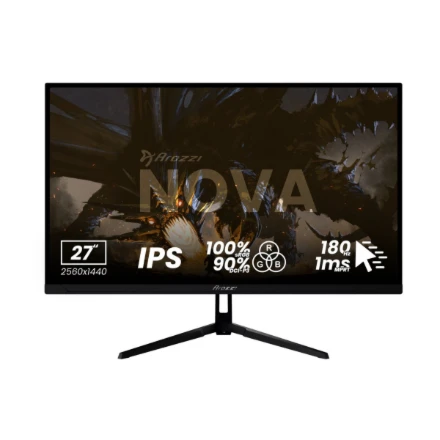 Monitorius Arozzi | Nova | 32 " | IPS | QHD | 16:9 | 180 Hz | 1 ms | 2560 x 1440 pikselių | 300 cd/m² | HDMI jungtys quantity 2 | Juodas
