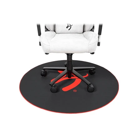 Žaidimų kėdės kilimėlis Arozzi Zona Floor Pad, Juodas su raudonu logo