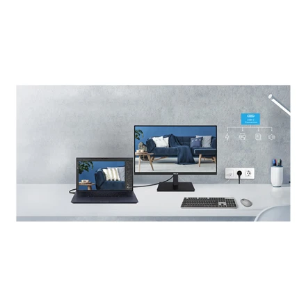 Asus | Monitorius | VA27ECPSN | 27 colių | IPS | FHD | 16:9 | 75 Hz | 5 ms | 1920 x 1080 | 300 cd/m² | HDMI jungtys 1 kiekis