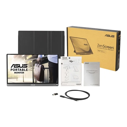Monitorius ASUS ZenScreen MB16ACE, 15.6", 1920x1080, 60Hz, IPS, 5ms